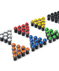Orange Aluminum Windshield Bolt Kit With Well Nut Fasteners For CBR600RR 2003 2004 2005 2006 2007 2008 Works With OEM Or Aftermarket Windshields
