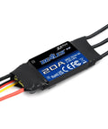 Beatles G2 20A Brushless ESC For RC Airplanes 2 To 4S With Built-In Switching BEC 5V And 6V 4A, 32-Bit Microprocessor, wiring details