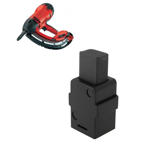2 Pair Carbon Brushes With Holder CB415 CB417 Replacement Kit 6x9x15mm For Makita HR2400 6402 6820V 6904V HP1300S And Hilti SI100 shown with tool