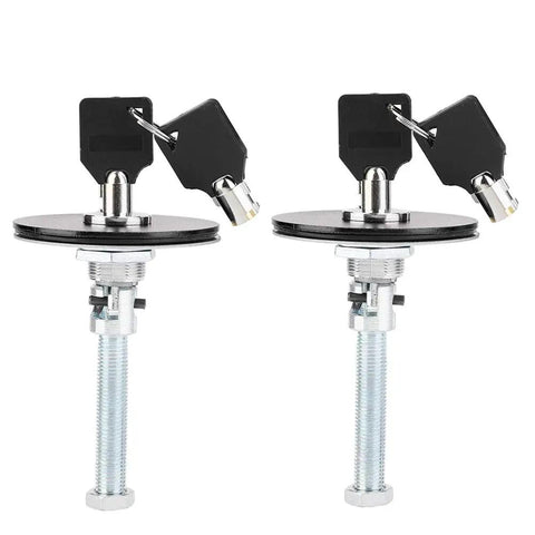 Dual Universal Car Hood Lock Pins Kit Aluminum Alloy Hood Latch Safety Pins For Engine Bay Security Black 2 Pack Easy Install