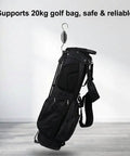 Indoor Golf Simulator Screen Hooks With Rust Resistant Electroplated Steel Rings And Durable Polyester For Long Lasting Use Easy Install For White Screens One Piece supporting 20kg golf bag