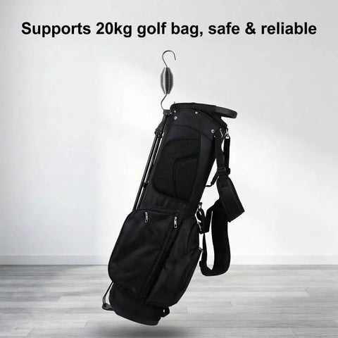 Indoor Golf Simulator Screen Hooks With Rust Resistant Electroplated Steel Rings And Durable Polyester For Long Lasting Use Easy Install For White Screens One Piece supporting 20kg golf bag