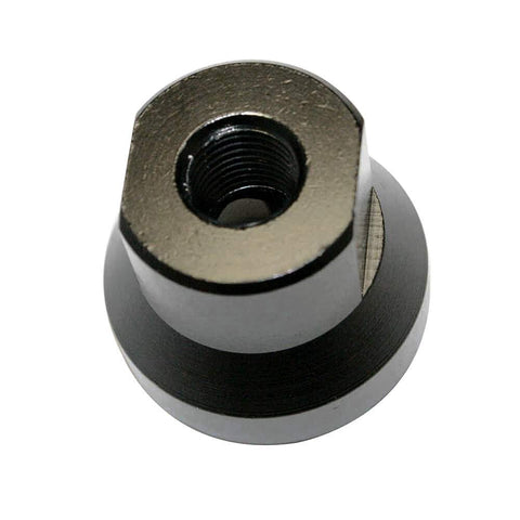 3 Way Adapter Aluminum Round Manifold One Half Inch NPT Inlet To One Quarter Inch NPT Outlet Replacement For Interstate Pneumatics FPM84A