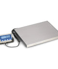 Top Shelf Portable Shipping Scale Delivers Zero Hassle Weigh Ins, Handles Up To 400 Pounds Without Breaking A Sweat, Built For Mailer Pros And Small Biz Crews Who Want Reliable Results view with digital display and stainless steel platform.