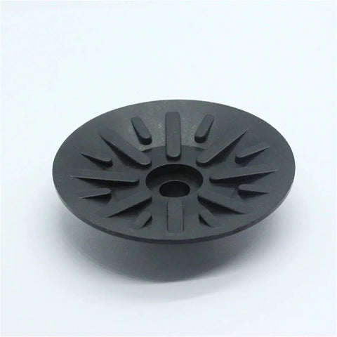 ESS-60GT-G1/4 Machine Manipulator Vacuum Suction Cup featuring powerful industrial pneumatic nozzle, heavy-duty black rubber grip pad.