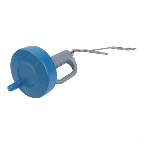 Heavy Duty Drain Cleaner Spring Coil Strip Multi Length Plumbing Snaker with ergonomic handle for easy use.