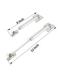 Two Pack Heavy Duty Drop Down Gas Struts For Drop Front Desks With Slow Descent And Hold At 75 90 Or 105 Degrees Perfect For Fold Down Desk lid