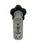 Premium Badass Quarter Turn Spring Adjuster to Smoothly Tighten Heavy Duty Elastics Up To One Thirty Eighth Inch, top view.