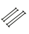 Cool 2pcs High Grade Dog Bone Drive Shaft Rod For 1:8 Rc Cars, 139.5mm length, black durable shafts for improved power transmission.