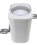 No Fuss Portable Clothes Washer Game Changing Hand Crank Operation compact lightweight manual laundry machine with transparent lid