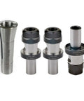 All In One Tool Holder Kit With Three Quarter Inch ER20 Collet Chuck For TTS Tool Holder Includes ER20 Collets And Nut 0.01mm TIR