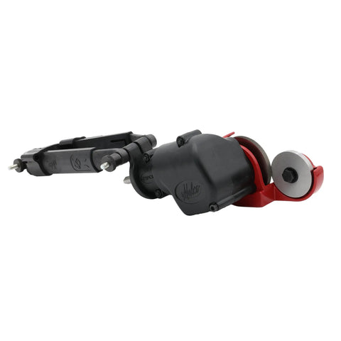 TurboShear TSPC1 Rotary Panel Cutter Drill Attachment For Cutting Metal Vinyl And Ribbed Roofing And Wall Panels With Dual Cutting Wheels