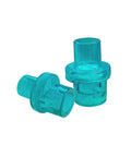 100 Pack CPR One Way Valves For Training Masks Green Individually Wrapped For Adult CPR Practice And Simulation Medical Training Valve Set