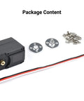 30Kg Serial Bus Servo With Beefy Torque And Precision Programmable 360 Degree Magnetic Encoder package content with parts