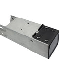 Tough Custom Fit Right Front Bumper Reinforcement Rail Extension Crush Can Bracket for Tesla Model 3, steel construction.