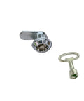 Zinc Alloy Triangle Lock For File Cabinets And Drawers Tongue Cam Lock with Key, Durable Metal Hardware
