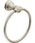 Weymouth Bathroom Hand Towel Ring in Polished Nickel Finish for Grab and Go Easy Access and Stylish Display in Bath or Kitchen