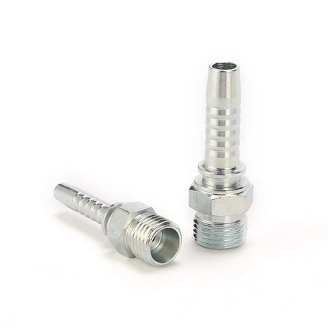 25 Pack Metric Male 24 Degree Cone Seat LT Hose Fittings M36x2 Threaded Connectors For 1 Inch Hose DN25 Straight Hose Fitting Kit