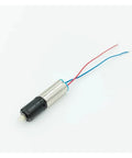 Six Millimeter Coreless Planetary Gear DC Motor Gearbox With 330 RPM Output For 1.5V To 3.7V Batteries showing wires