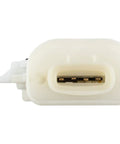 Upgrade Your Ride With This Heavy Duty Rear Left Door Lock Actuator Latch Tailored Specifically For Lexus GS300 Models From 1998 To 2005 And Toyota Prius Years 2001 To 2003 Ensures A Plug And Play Bolt-On Installation That Gets You Back On The Road. white plastic door lock actuator connector, front view