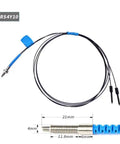 Diffuse Reflective Optical Fiber Sensor Probe For Photoelectric Detection with 2mm outer diameter and 1m cable