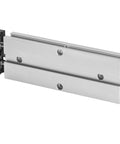 Heavy Duty Double Rod Air Cylinder TN10x60 10mm Bore 60mm Stroke Double Acting Pneumatic Actuator With Magnetic Piston For CNC, Robotics And Pick And Place Automation, Ultra Low Non Rotation Precision At 0.4 Degrees., double-rod aluminum body