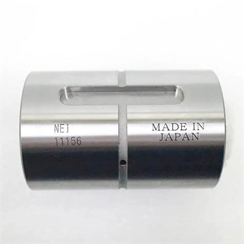 Ball Spline Nut LBS 20 high precision for smooth rotation in linear motion systems, labeled 'Made in Japan', side view