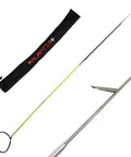 Hybrid Hawaiian Sling Travel Spearfishing Pole 7 Ft Adjustable To 5 Ft Two Piece 24 Inch Fiberglass And 24 Inch Carbon Fiber