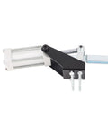 Heavy Duty Pneumatic Hold Down Clamp And 32mm Bore Air Toggle Fixture With 500 Lb Welding Grip built with sleek hot rolled steel.