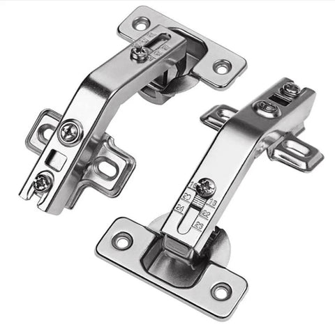 Two Pack 135 Degree Lazy Susan Concealed Cabinet Hinges For Corner Kitchen Cabinets Full Overlay Self Closing Hidden Door Hardware Durable Steel Replacement Hinges For Cupboards And Folded Doors