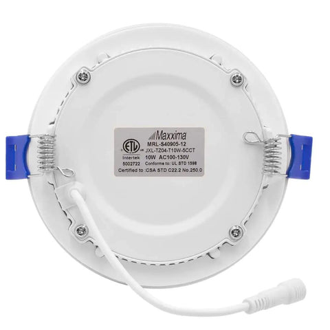 Clean 4 Inch Recessed Led Downlight With 5 Switchable Cct Modes, Fully Dimmable Ceiling Light, Slick Canless Design, Ic Rated, Amping Up Rooms At 750 Lumens, Dead Simple J Box Hookup, Solid Pick
