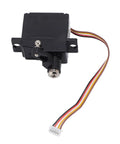 Premium Quality Five Wire RC Servo Motor Designed For 1 18 Scale Radio Controlled Cars with heavy duty plastic casing.