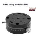 R-Axis Rotary Micro-Adjustment Stage Pro Grade High-Precision Knob-Feed Positioning Platform For Optical Alignment Model REG40