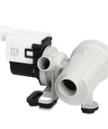 Washer Drain Pump Motor Assembly Replacement For Top Loaders Fits W10730972 8540024 AP6023956 PS11757304 in white plastic