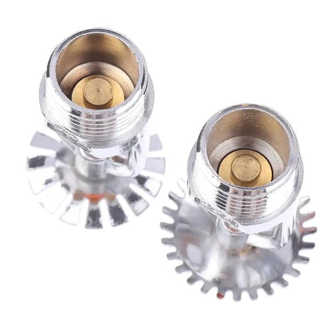 Top Notch Concealed Side Mount Fire Sprinkler Head 57 Celsius Quick Response down spray unit with copper alloy frame and glass bulb.