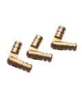 Close-up of 20Pcs Invisible Concealed Barrel Hinges Set for Wooden Jewelry Boxes and Cabinets with Gold Copper Finish, showing hinge details.
