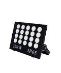 Badass 300W LED Flood Light With Rock Solid IP65 Waterproof Shell And Beefy Adjustable Bracket For Yard Backyard Garden Landscape Courtyard Driveway, showing a 200W model.