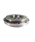 Heavy Duty YRT80 Rotary Table Bearings Crafted For Machine Tools P4 Precision Turntable Hubs, close-up view of double disc design.