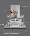 Heavy Duty Electric Dough Press Commercial Pizza Roller Sheeter Machine High Speed 2000N Pressure Motor with start switch