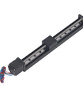 Heavy Duty Linear Slide Guide Rail Two Hundred Millimeter Electric Actuator Stage with wiring detail
