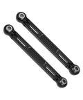 Beefy Front Solid Aluminum Steering Toe Links For RC Cars, 1 Pair, MMX49T01, Compatible With Mini Maxx Models, black aluminum pair
