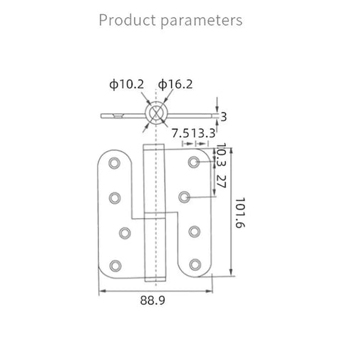 Heavy Duty Ball Bearing Cabinet Hinges Built Tough For Doors And Wood Furniture Runs Slick As Silk With Smooth Gliding Motion Silver 6 By 4 Inch round corner dimensions diagram.