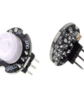 Mini Motion Sensor Detector Module SR602 Pyroelectric Infrared PIR Kit For Arduino Projects, Precise, Reliable, Stable Performance, Easy Installation, Great For DIY Smart Home Sensors And Prototypes., black SR602 PIR sensor module with 3-pin header