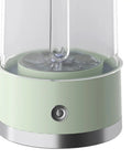 Compact Portable Washer For Delicate Laundry With Three Spin Settings Quiet Eco Friendly Design Featherweight Build Perfect For Dorm Digs Apartment Life Weekend Road Trips And Daily Freshening Up Green Finish close-up of control panel and green base.