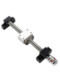 Built Tough Carbon Steel SFU2005 Ball Screw And Motor Spindle Kit For Engraving Machines 1500Mm view showing linear motion components.