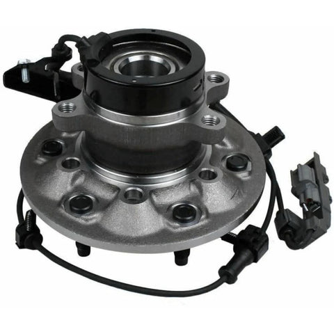 Front Right Wheel Hub And Bearing Assembly With ABS Sensor, Steel Build, 6 Lug, 4WD, Passenger Side Fit For Chevy Colorado GMC Canyon And Isuzu I-370 From 2004 To 2008, Durable Front Wheel Hub Replacement