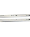 Beefy 20 Inch Drawer Slides With Full Extension Ball Bearings 3 Fold Locking 264 Lb Load Durable Built For RVs Trucks Industrial Drawers And Server Cabinets, pair