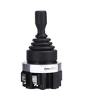 Heavy Duty Rod End Joint Bearing Kit With Monolever Toggle Switch Two Way Four Way Self Locking Latching Reset Momentary Switch 22mm And 30mm Size Master Joystick Rocker SVFS-201 Compatible, black 2-way switch