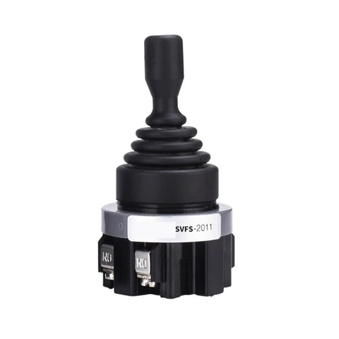 Heavy Duty Rod End Joint Bearing Kit With Monolever Toggle Switch Two Way Four Way Self Locking Latching Reset Momentary Switch 22mm And 30mm Size Master Joystick Rocker SVFS-201 Compatible, black 2-way switch