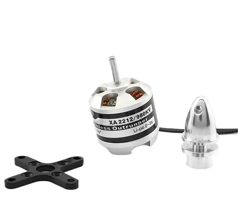 Xa2212 Brushless Drone Motor With 1400Kv For RC Planes And Quadcopters Outrunner Ultra Smooth Performance Lightweight Aluminum Housing